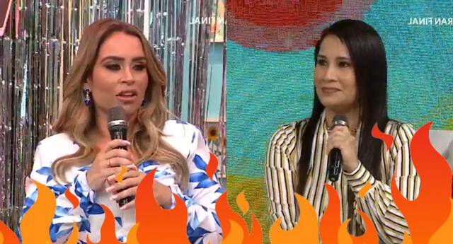 The psychologist Lizbeth Cueva came to América Hoy again and put Ethel Pozo in trouble by asking her what she would do in certain situations.