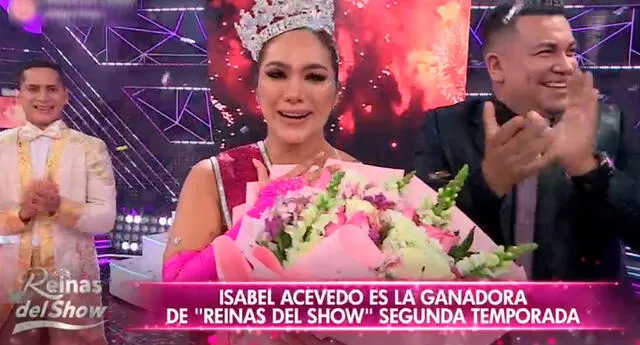 Isabel Acevedo logró ganar Reinas del Show 2.
