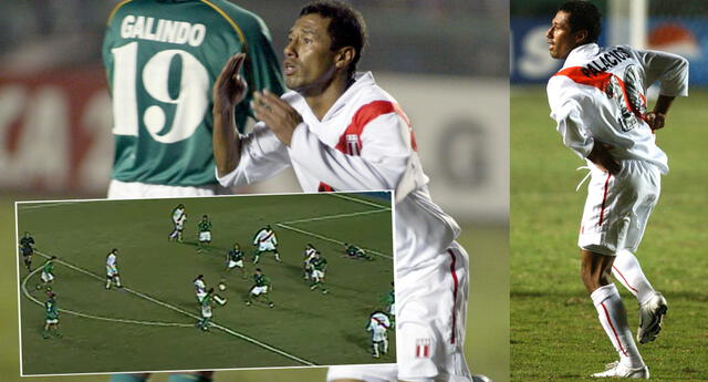 Roberto Palacios marcó uno de los mejores goles de Perú a Bolivia.