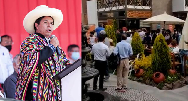 Jefe de Estado pasó un inolvidable momento en la ciudad de Arequipa.