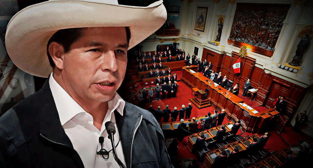 Bancadas de oposición buscan vacar al presidente Pedro Castillo.
