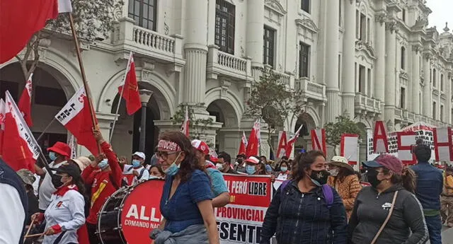 Manifestantes recorrerán las principales calles del Cercado de Lima.