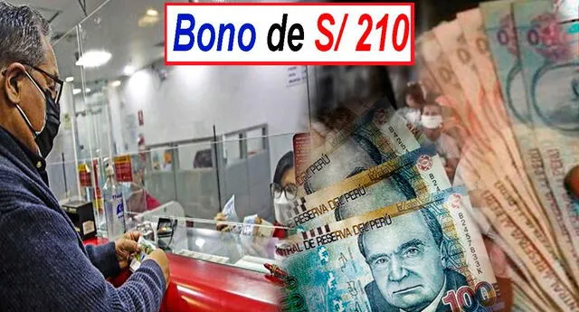 Bono de 210 soles iniciará a pagarse desde noviembre del 2021