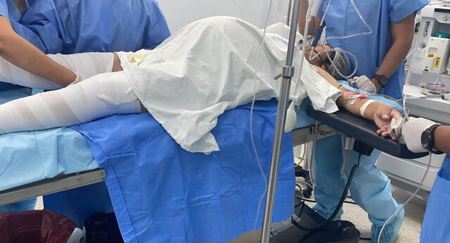 Operación de tumor en EsSalud