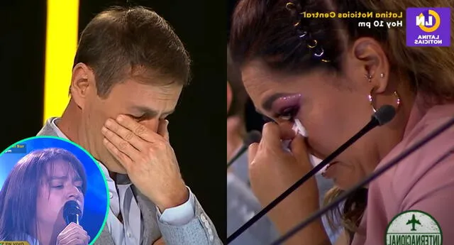 Katia Palma se emocionó hasta las lágrimas EN VIVO al igual que Mauri Stern tras escuchar