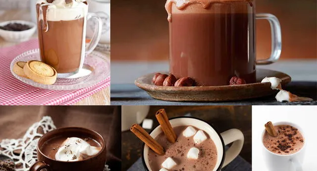 Cinco formas deliciosas y diferentes de hacer chocolate caliente para esta Navidad.
