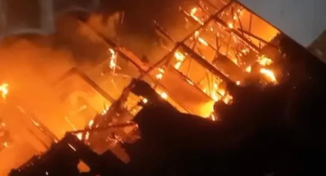Incendio en Máncora: hotel es arrasado por fuego de gran proporción [VÍDEO]