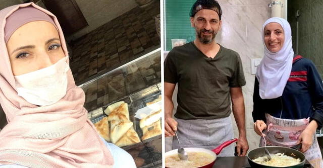 Mujer siria llega a Brasil y apuesta por vender comida árabe. Sus platos le dieron nueva vida