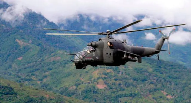 helicópteros se estrelló en Huarochirí
