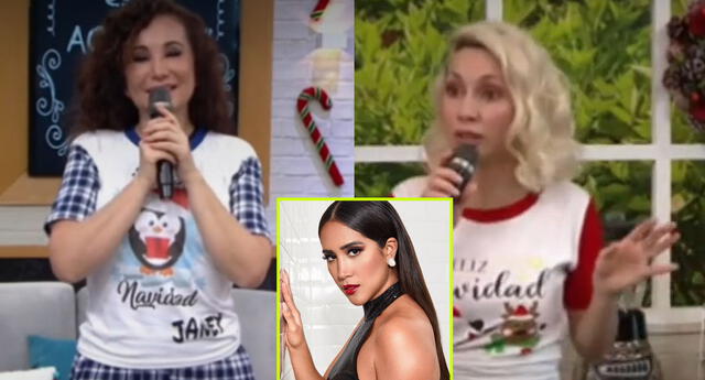 Belén Estévez se molesta con Janet Barboza por compararla con Melissa Paredes