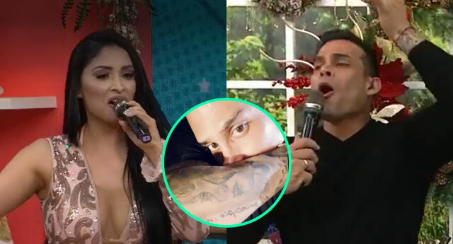 Pamela Franco llegó al set de América Hoy para poder decir su verdad sobre el tatuaje de Christian Domínguez, y sorprendió a todos.