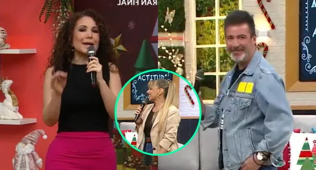 Janet Barboza aseguró que estuvo en Wantan Night hace unos años, y sorprendió al darse un pico con Carlos Carlín que ya no se podría dar nuevamente en TV.