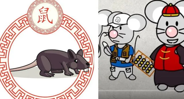 La Rata es el primer signo del  horóscopo chino.