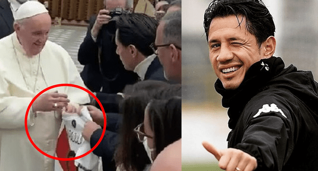 La 'bendición' del Papa Francisco a la camiseta peruana se ha vuelto viral en las redes sociales.