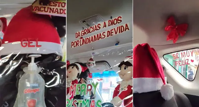 TikTok: Conductor peruano de Uber se vuelve viral por su reflexivo mensaje por fiestas de fin de año