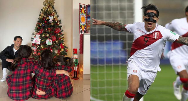 Gianluca Lapadula, delantero de la selección peruana, enterneció con sus hijas en las redes sociales.