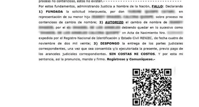 Poder Judicial de Arequipa dictó primera sentencia a nivel nacional con código QR