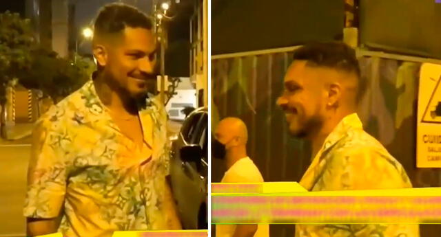 Paolo Guerrero se ríe tras peculiar propuesta de reportero.