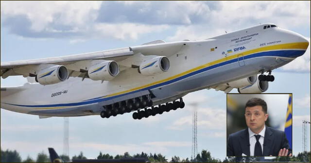 Guerra Rusia Vs Ucrania: Vladímir Zelenski confirma destrucción del avión  más grande del mundo y lo tendrá que pagar Rusia | El Popular