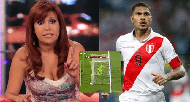 Magaly Medina rechaza 'robo' del VAR a selección peruana y recuerda a Paolo Guerrero como capitán.