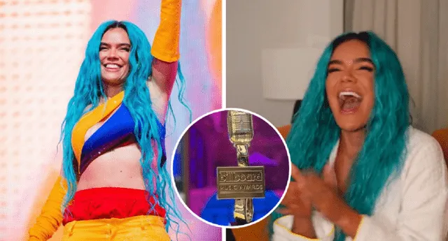 Karol G gana categoría en los Billboard Music Awards 2022.