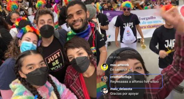 Tatiana Astengo Acude A Marcha Del Orgullo LGTBIQ+ Y Fans En Instagram ...