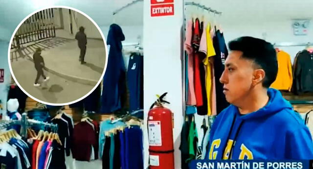 SMP: emprendedor abre tienda de ropa y extorsionadores le cobran 