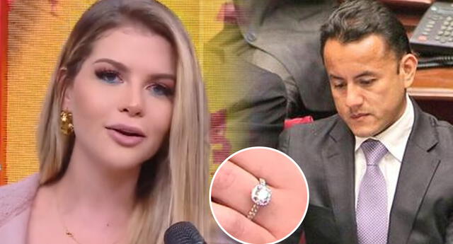 Brunella Horna reveals what happened to her engagement ring.