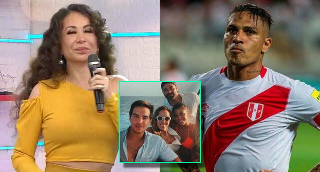 Janet Barboza no tuvo piedad con Paolo Guerrero.