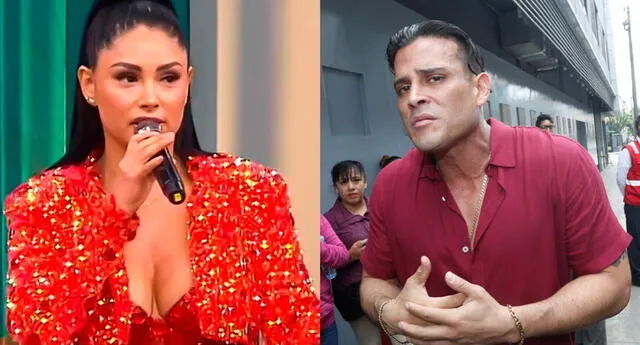 Pamela Franco reclama EN VIVO a Christian Domínguez por no pedirle matrimonio