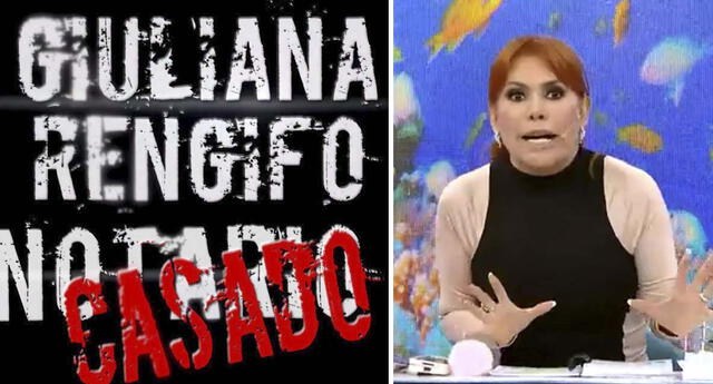 Magaly Medina saca cara por su credibilidad tras promocionar ampay de Giuliana Rengifo.