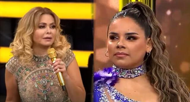 Gisela Valcárcel cuadra en vivo a Giuliana Rengifo tras decir que está en 'El Gran Show' por su talento.