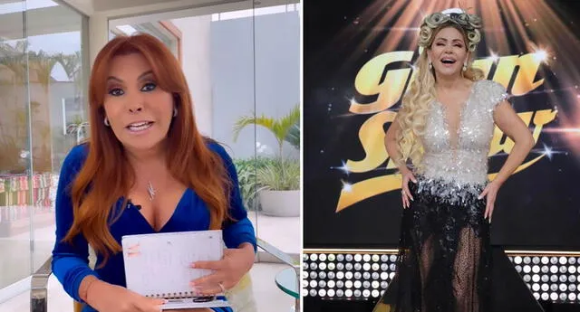 Magaly Medina 'chotea' a Gisela y revela que no ve El Gran show