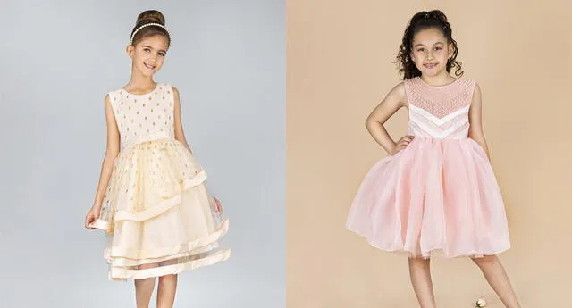 Cancelar modo brillo Tres colores en tendencia para que tu hija luzca un vestido fabuloso, foto  | El Popular