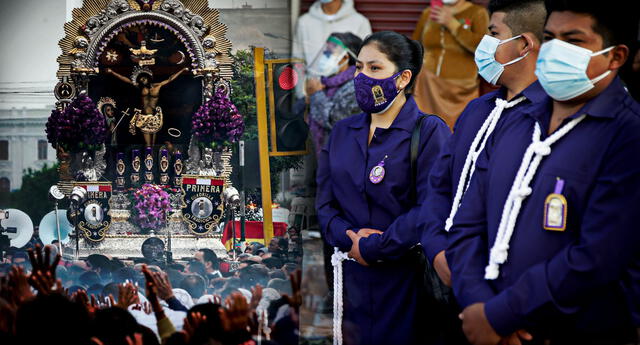 Señor De Los Milagros ¿por Qué El Hábito Del Cristo Moreno Es Morado Y Cuál Es Su Significado