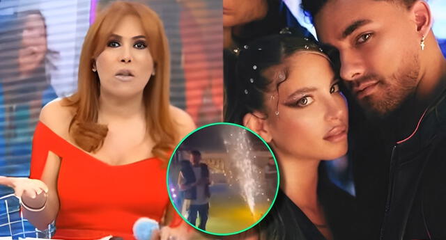 Magaly Medina critica EN VIVO a Austin Palao por fuegos artificiales en  cumpleaños: “Ni que le hubiera puesto el anillo a Flavia Laos y pedido  boda”, video | El Popular