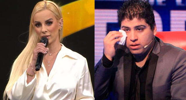 Dalia Durán encara a su esposo John Kelvin en 'El Gran Show'