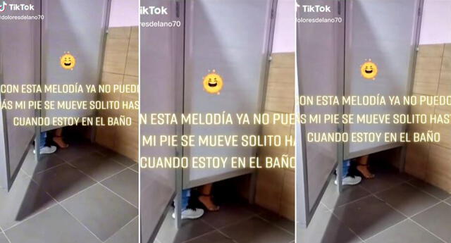 TikTok video viral: captan extraños movimientos dentro del baño de un bar al  ritmo de 