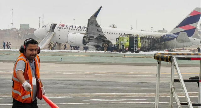 Aeropuerto Jorge Chávez: avión de Latam ya contaba con desperfectos  mecánicos antes de despegar | El Popular