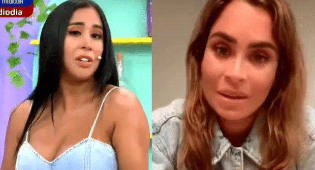 Melissa Paredes se solidariza con Ethel Pozo tras robo que sufrió en su casa.