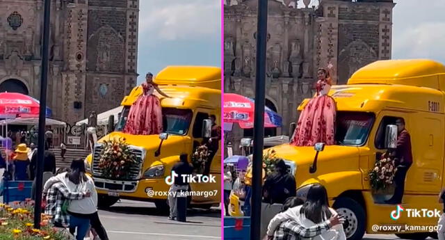 TikTok viral: Quinceañera pasea en el tráiler de su padre y escena emociona  en redes sociales: “Orgullosa de hacerlo” | Video | México | El Popular