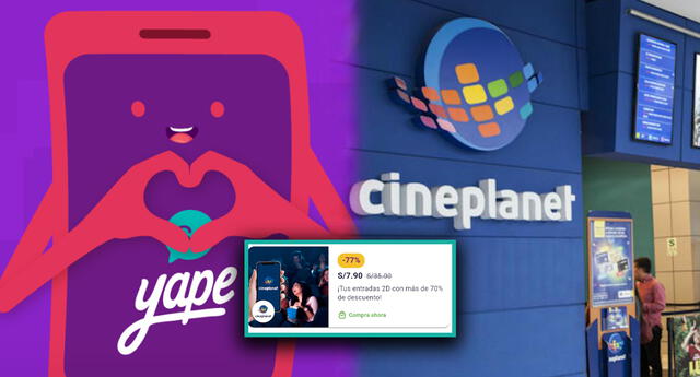 Yape Lanza Promo De Entradas A 790 Soles Para Cualquier Sala De Cineplanet A Nivel Nacional 4348