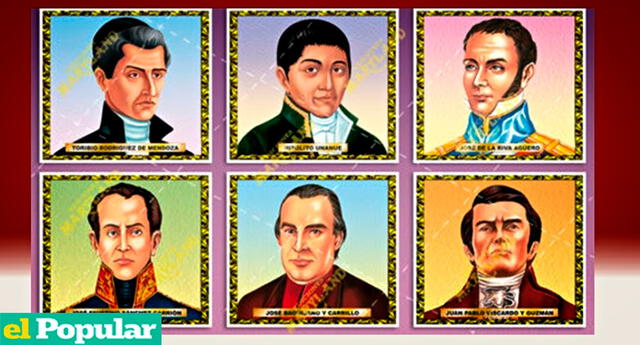 Próceres De La Independencia Peruana Conoce A Los Líderes Que Cambiaron La Historia El Popular 1567