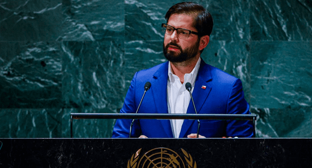 Gabriel Boric criticó al régimen de Nicolás Maduro durante su intervención en la Asamblea General de la ONU.