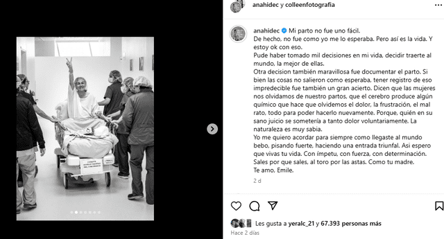 Anahí de Cárdenas se muestra emotiva en post. Anahí de Cárdenas se muestra emotiva en post.
