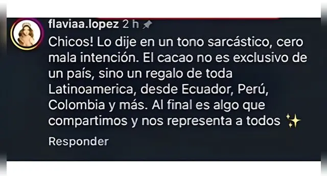 Miss Grand Perú se disculpa por controversial comentario