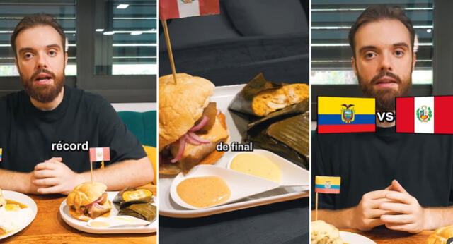 <strong> Ibai Llanos ha puesto a competir a los países por cuál tiene el mejor desayuno. Perú participa con el pan con chicharrón</strong>   