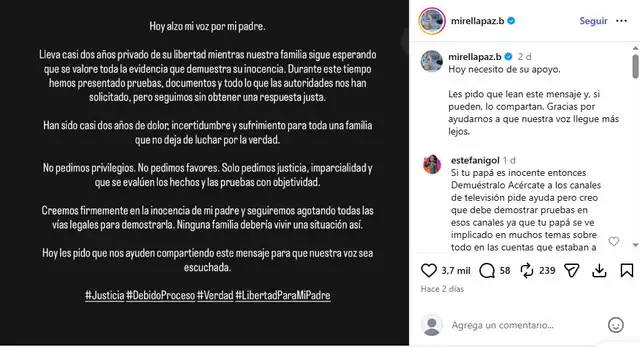 Exintegrante de 'Son Tentación' exige JUSTICIA para su padre y revela el CALVARIO que enfrenta Exintegrante de 'Son Tentación' exige JUSTICIA para su padre y revela el CALVARIO que enfrenta