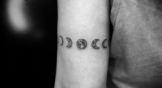 Significado Tatuaje Fases de la Luna ¡Te lo contamos aquí!