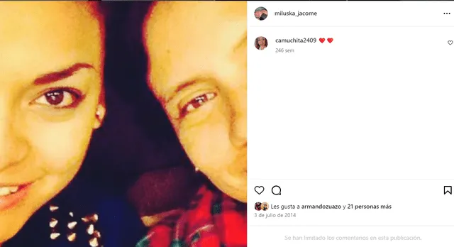 Cielo Torres y Miluska Jácome: Así lucen en su primera fotografía juntas en redes sociales.